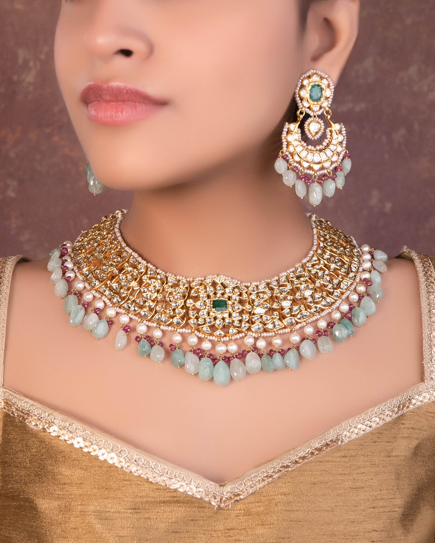 Sneha Jadau Polki Necklace