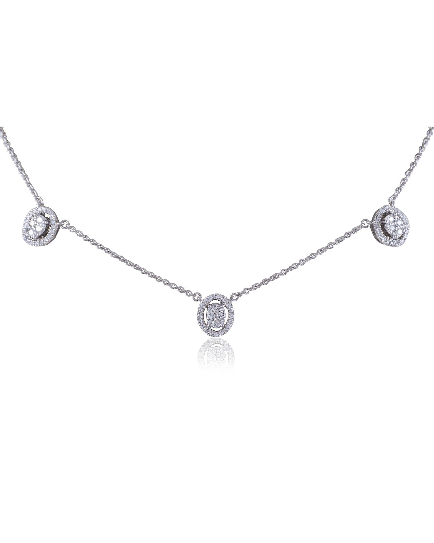 Diamond necklace no pendant Clearance