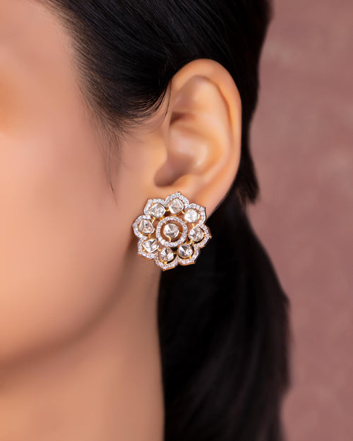 Kanika Polki And Diamond Tops
