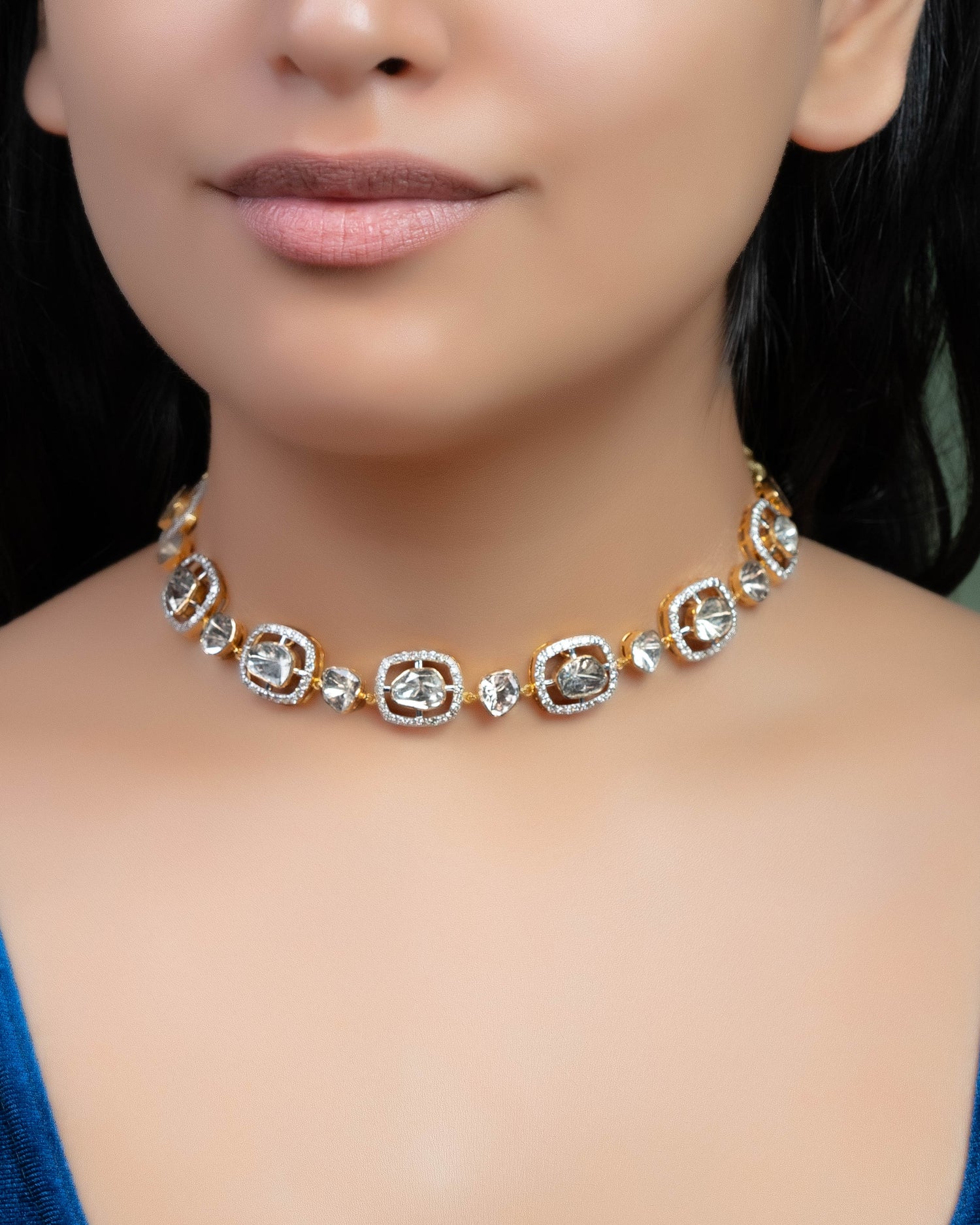 Ishita Polki And Diamond Choker