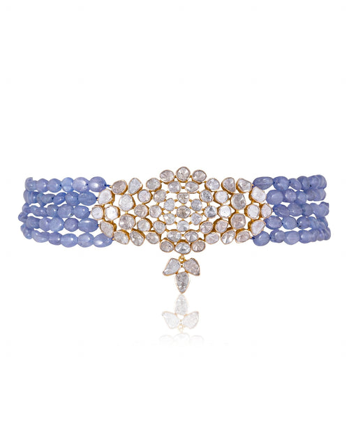 Stevie Polki Bead Choker