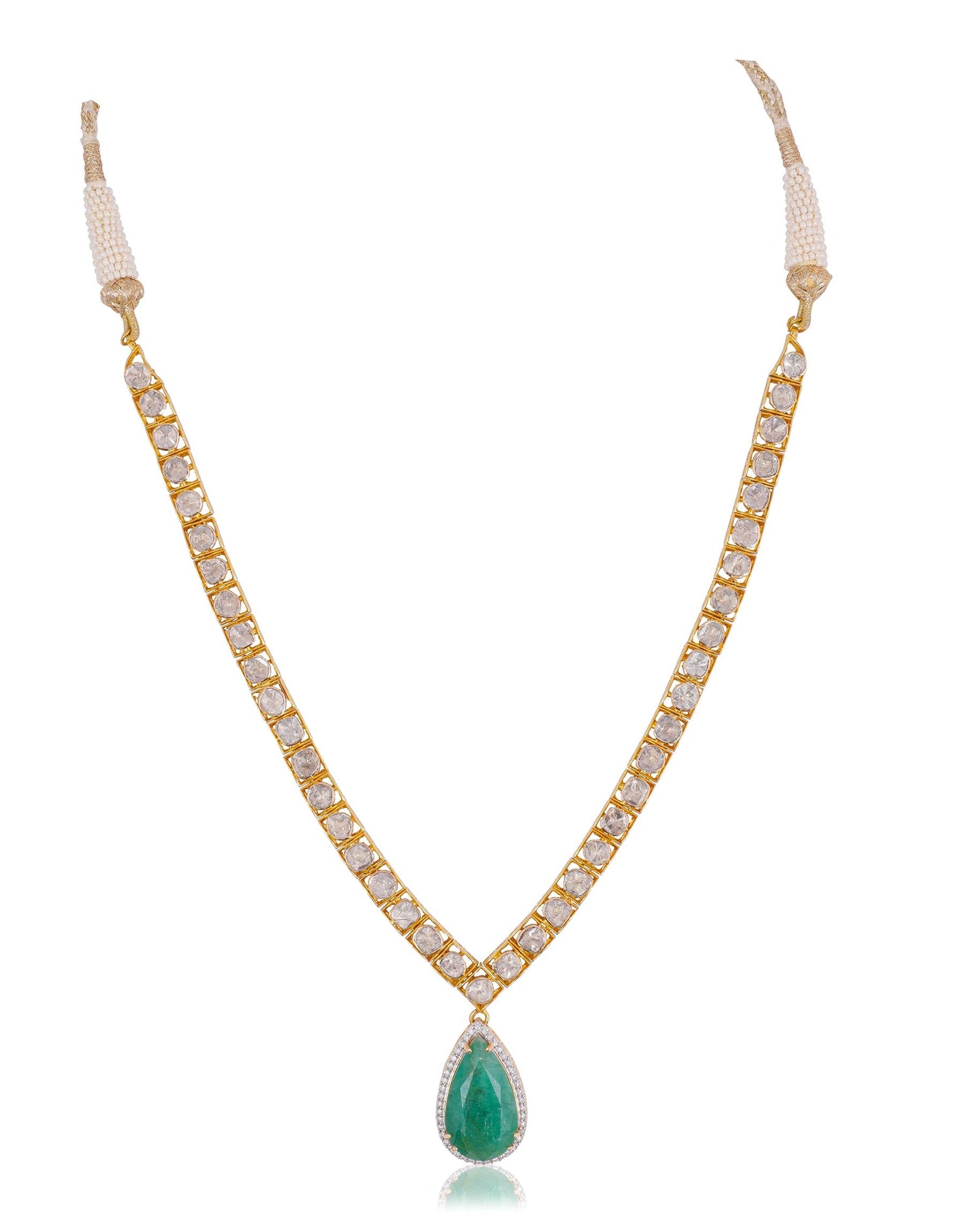 Olivia Polki And Diamond Necklace