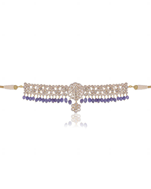 Urvashi Polki And Diamond Choker