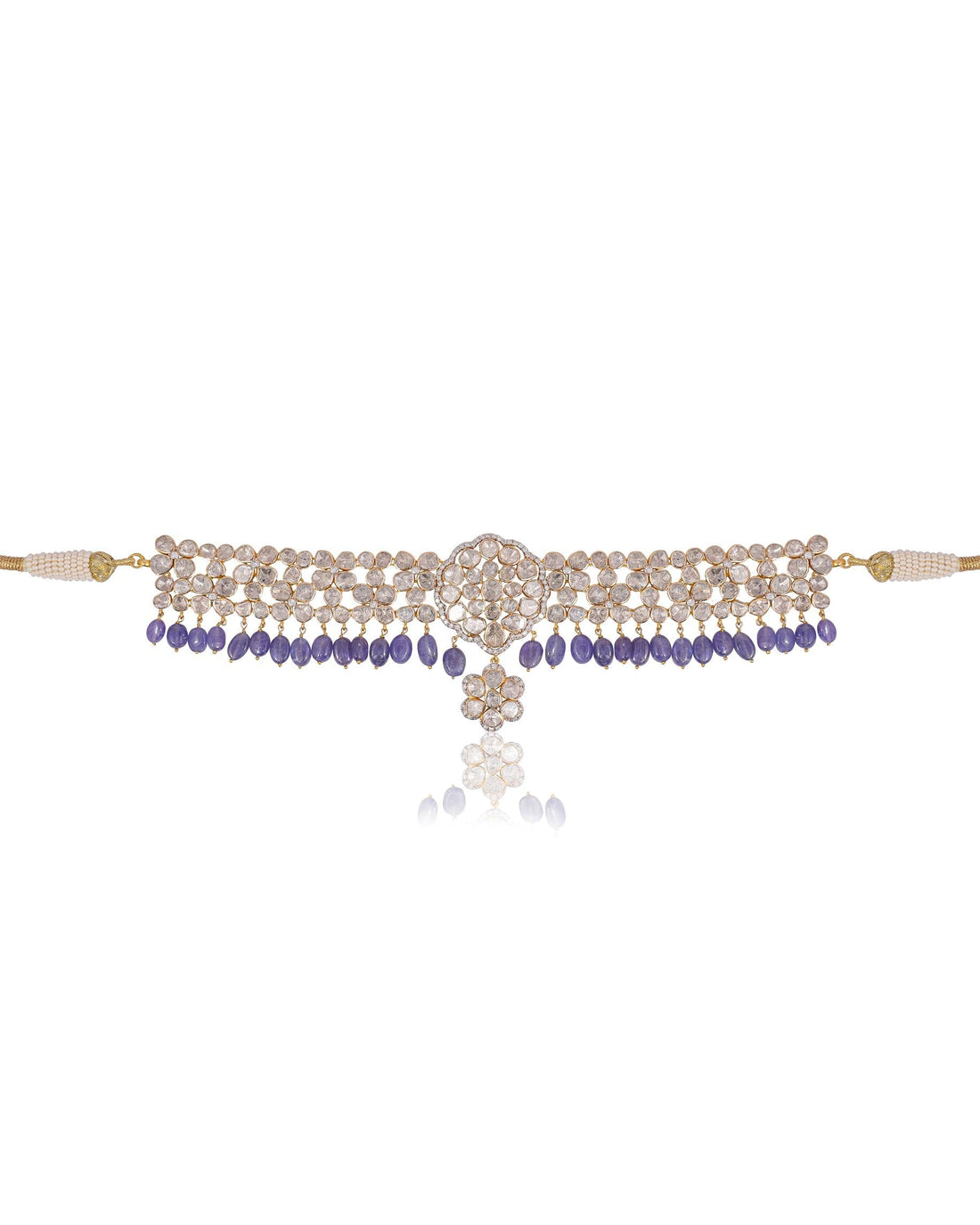 Urvashi Polki And Diamond Choker
