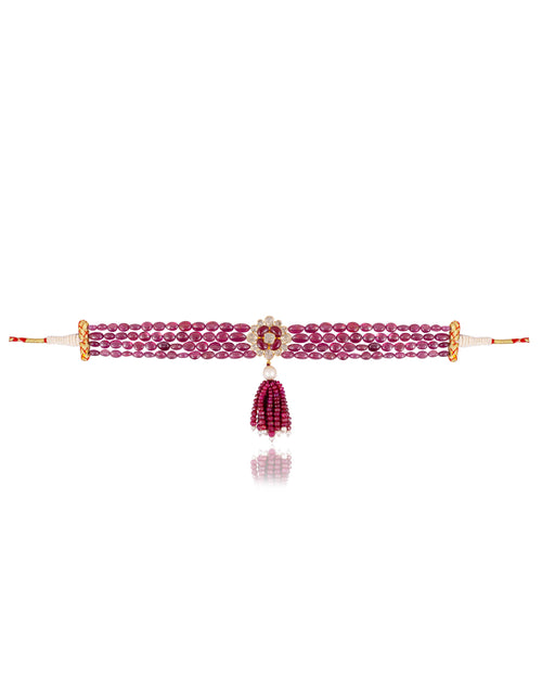 Vansika Polki Bead Choker