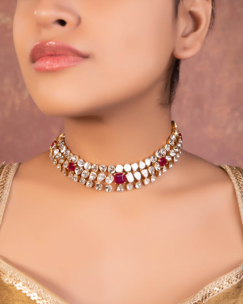 Ayesha Polki Necklace