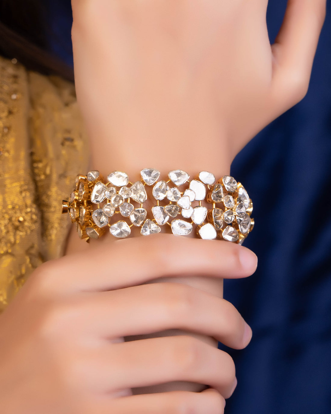 Tejal Polki Bead Choker