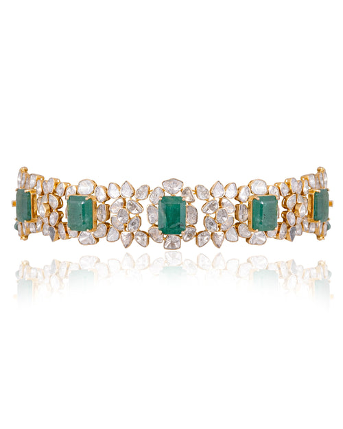 Sakina Polki Bead Choker