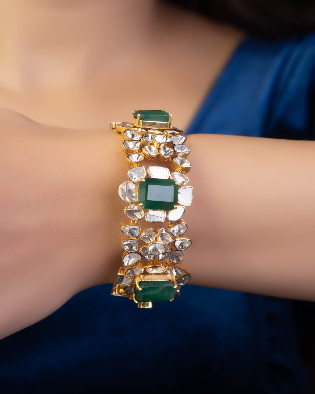 Sakina Polki Bead Choker