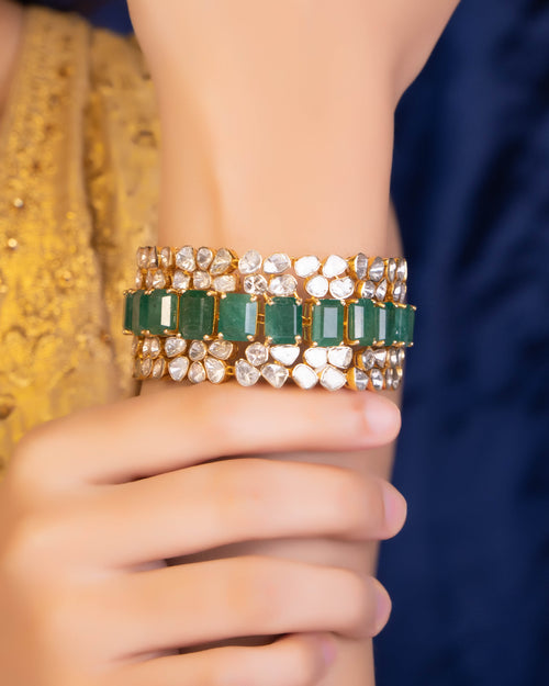 Vantasha Polki Bead Choker