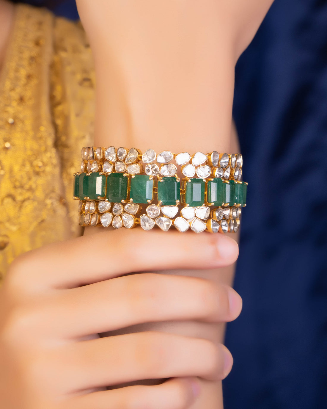 Vantasha Polki Bead Choker