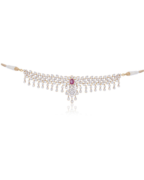 Atiya Polki And Diamond Necklace