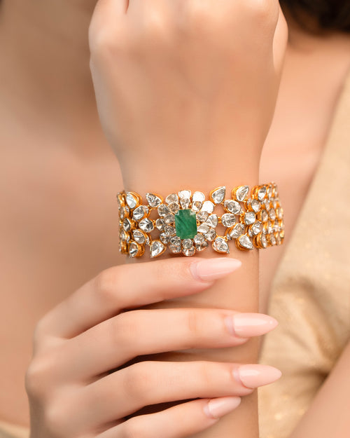 Zia Polki And Diamond Choker