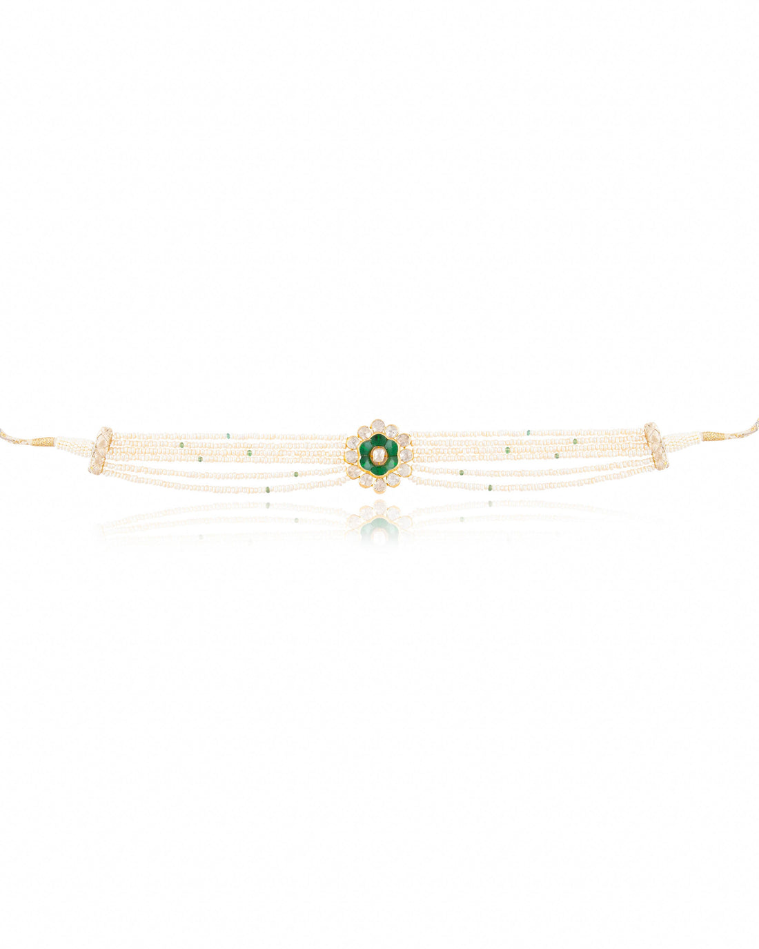 Anuja Polki Bead Choker