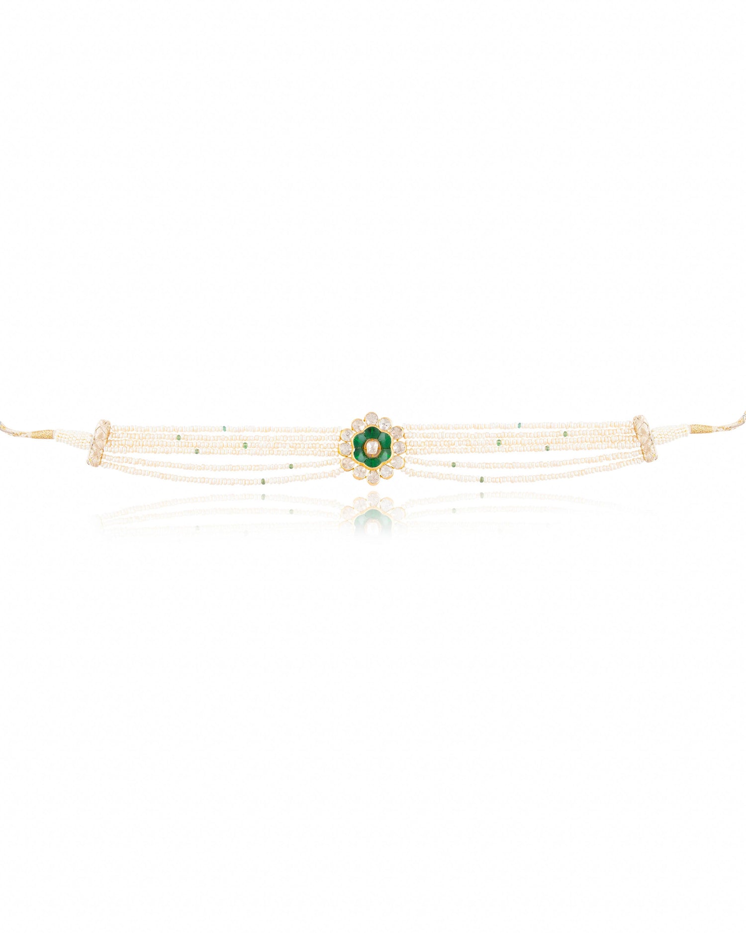 Anuja Polki Bead Choker