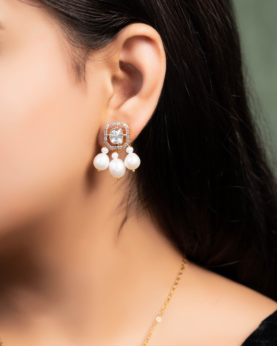 Rucheeta Pendant And Kamya Tops Polki And Diamond Set