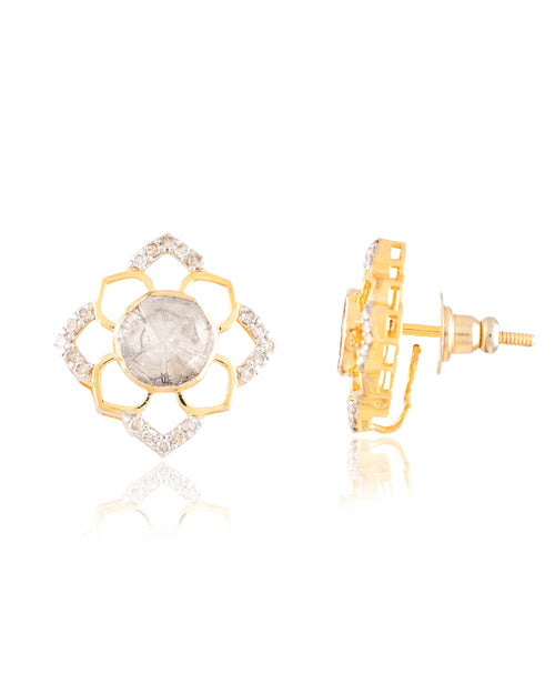 Nargis Polki And Diamond Tops