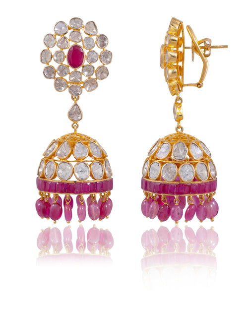 Jissa Polki Jhumkas