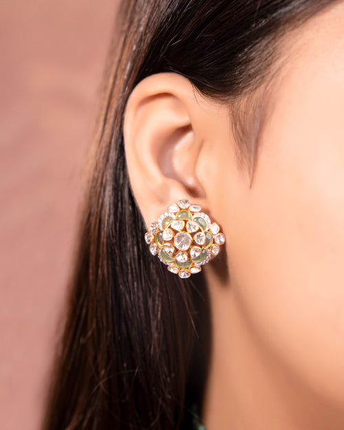 NO ORDERS - Rakul Bead Choker And Sanskrutika Tops Polki And Diamond Set