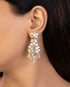 Siddhi Polki Long Earrings