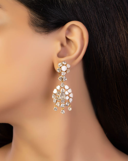 Rutvika Polki Earrings 
