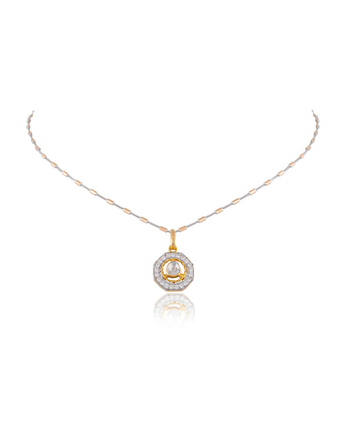 Sallie Polki And Diamond Pendant