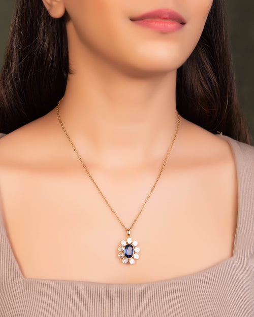 Mitali Polki Pendant - NO ORDERS