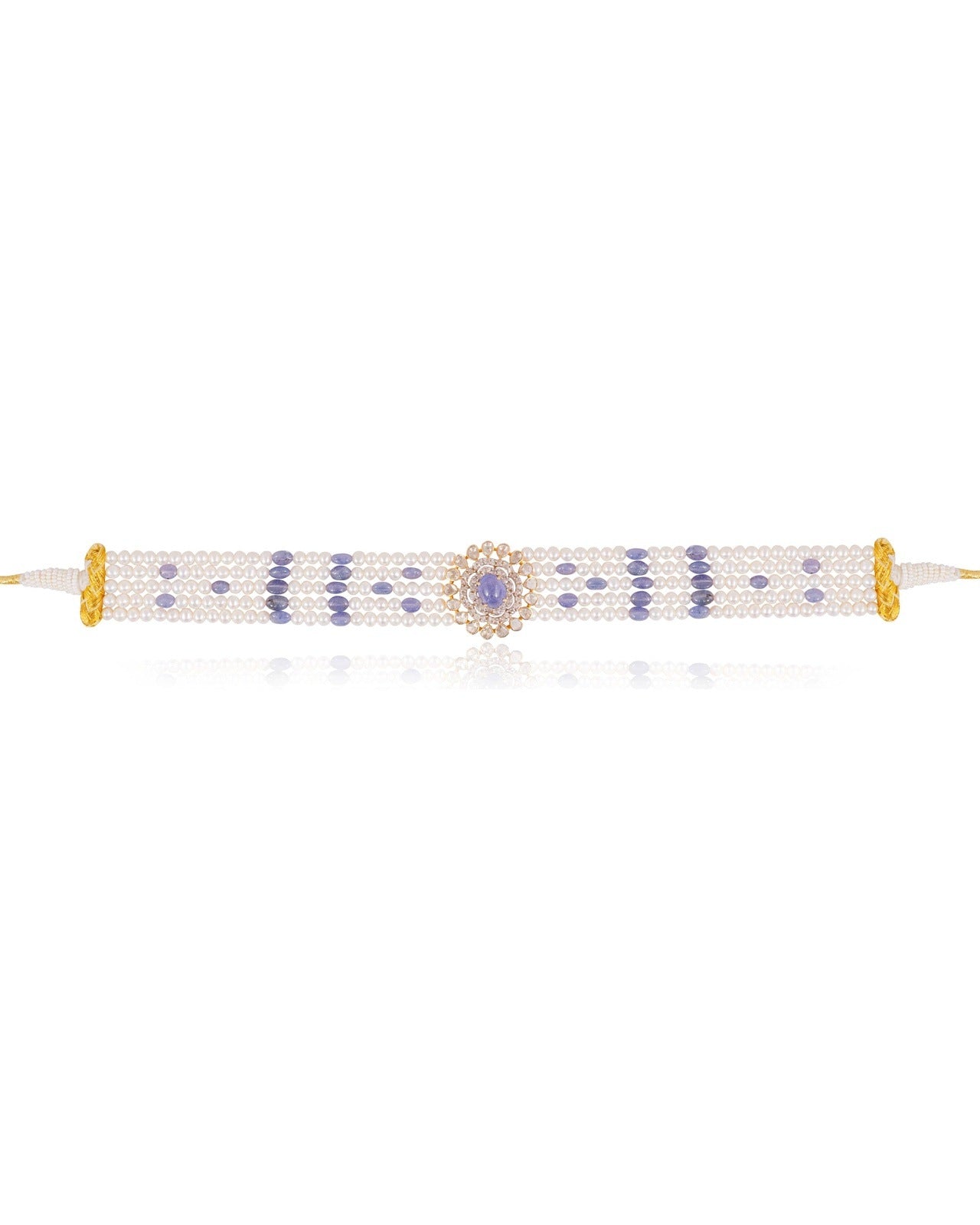 Mukti Polki Bead Choker