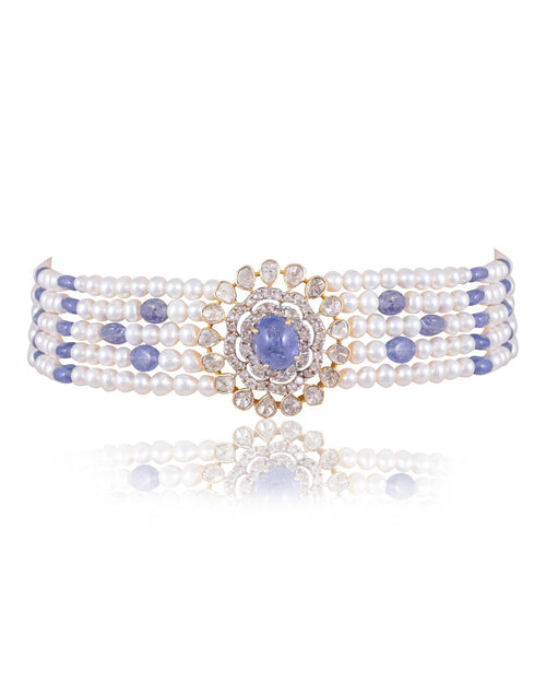 Mukti Polki Bead Choker