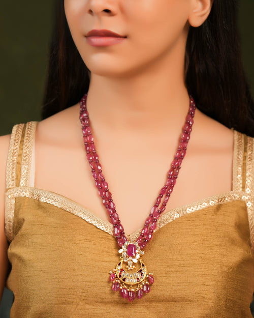 Somna Polki Bead Pendant