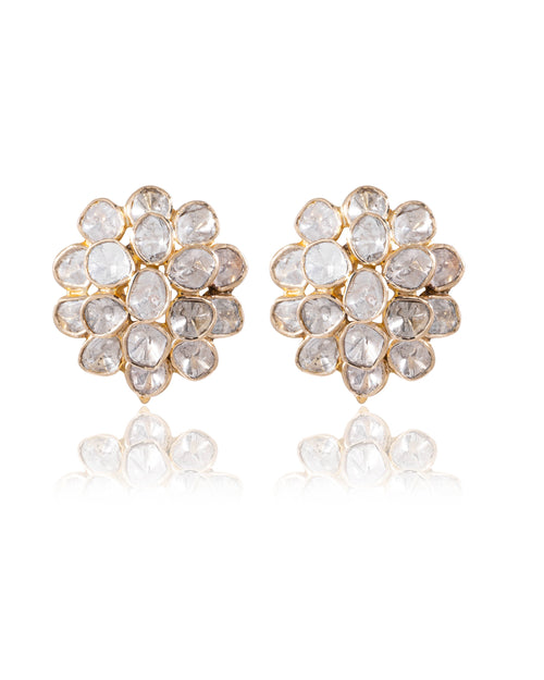 Nikita Bead Choker And Ritika Tops Polki And Diamond Set