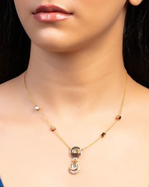 Kira Polki And Diamond Pendant