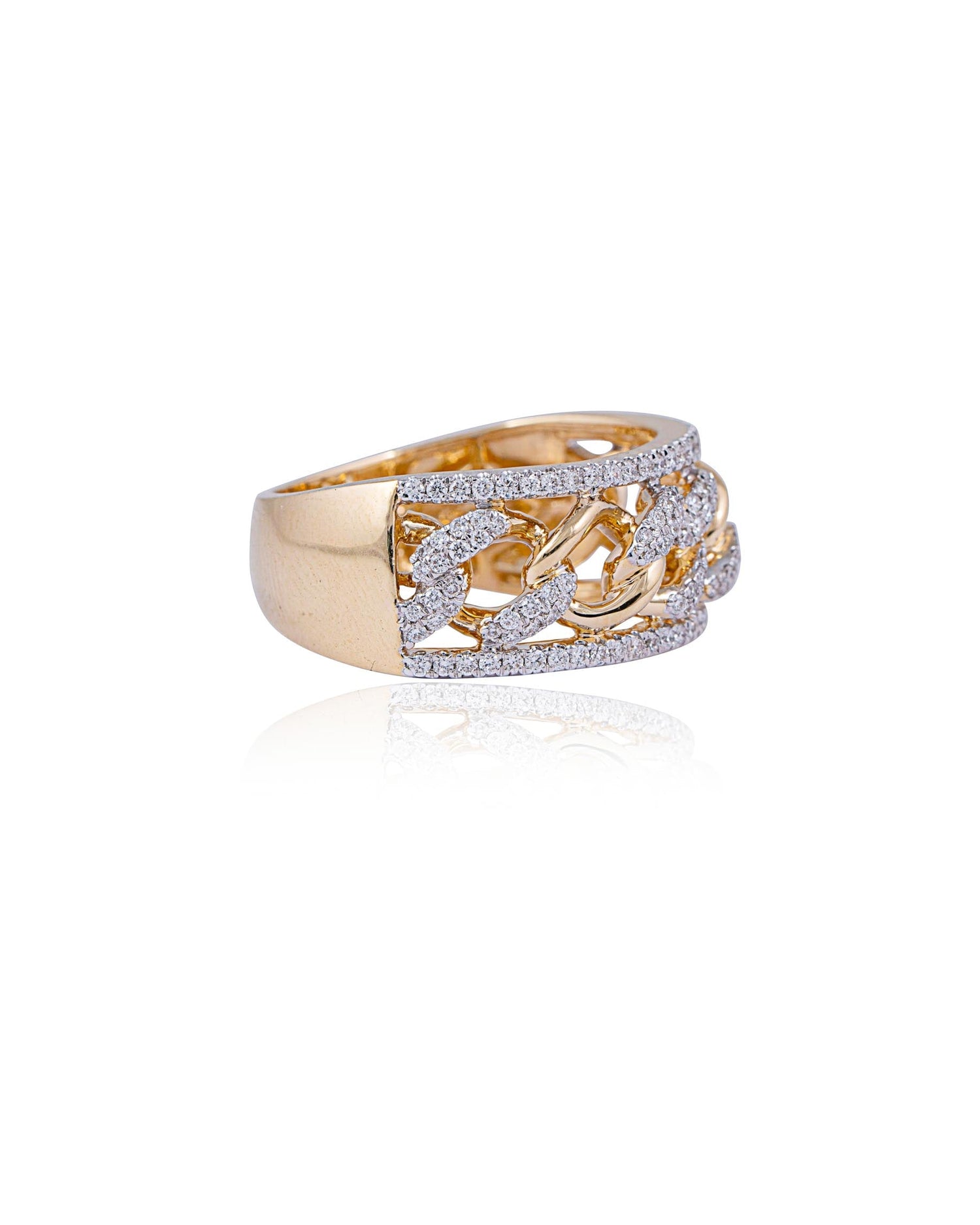 Modern Halo Diamond Ring - Contemporary Style with a Touch of Glam