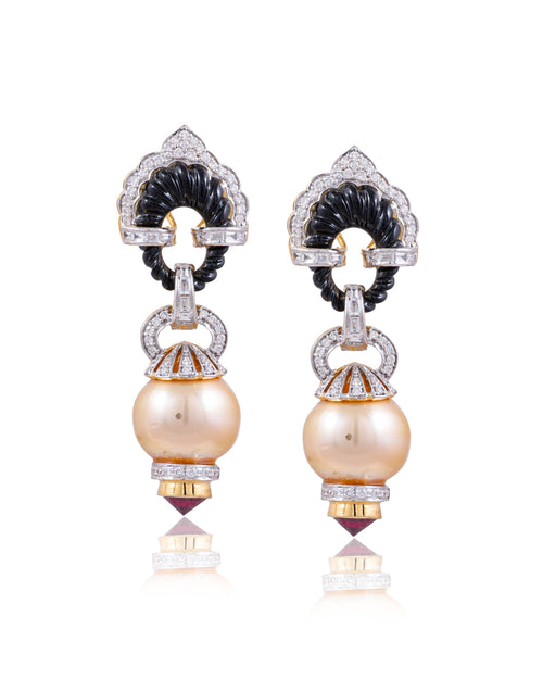 Sampriti Diamond Long Earrings