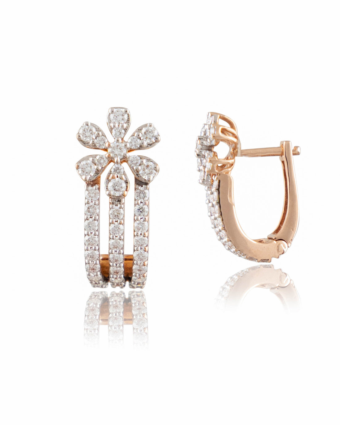 Diamond Long Earrings