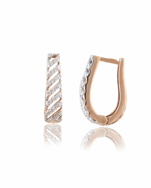 Diamond Long Earrings