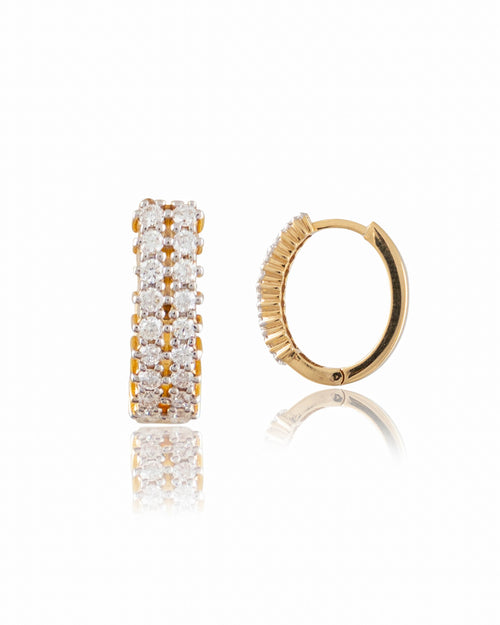 Diamond Long Earrings