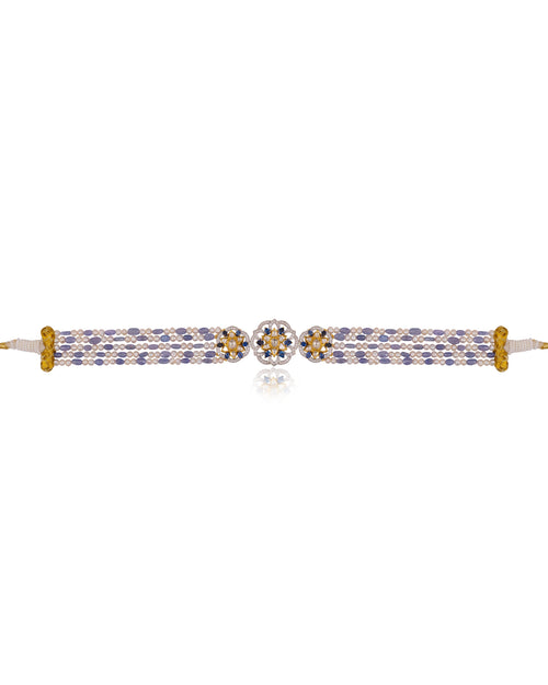 Exclusive - Lynette Jadau Polki And Diamond Bead Choker
