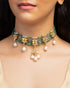 Vithika Polki And Diamond Bead Choker