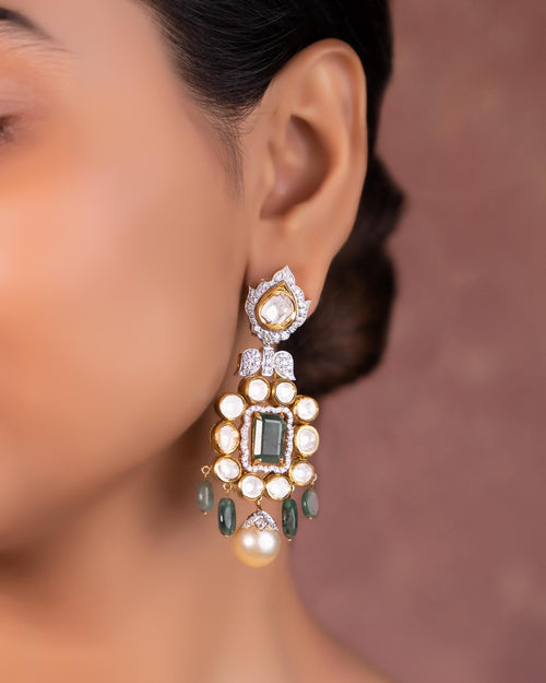 Wajiha Polki And Diamond Tops