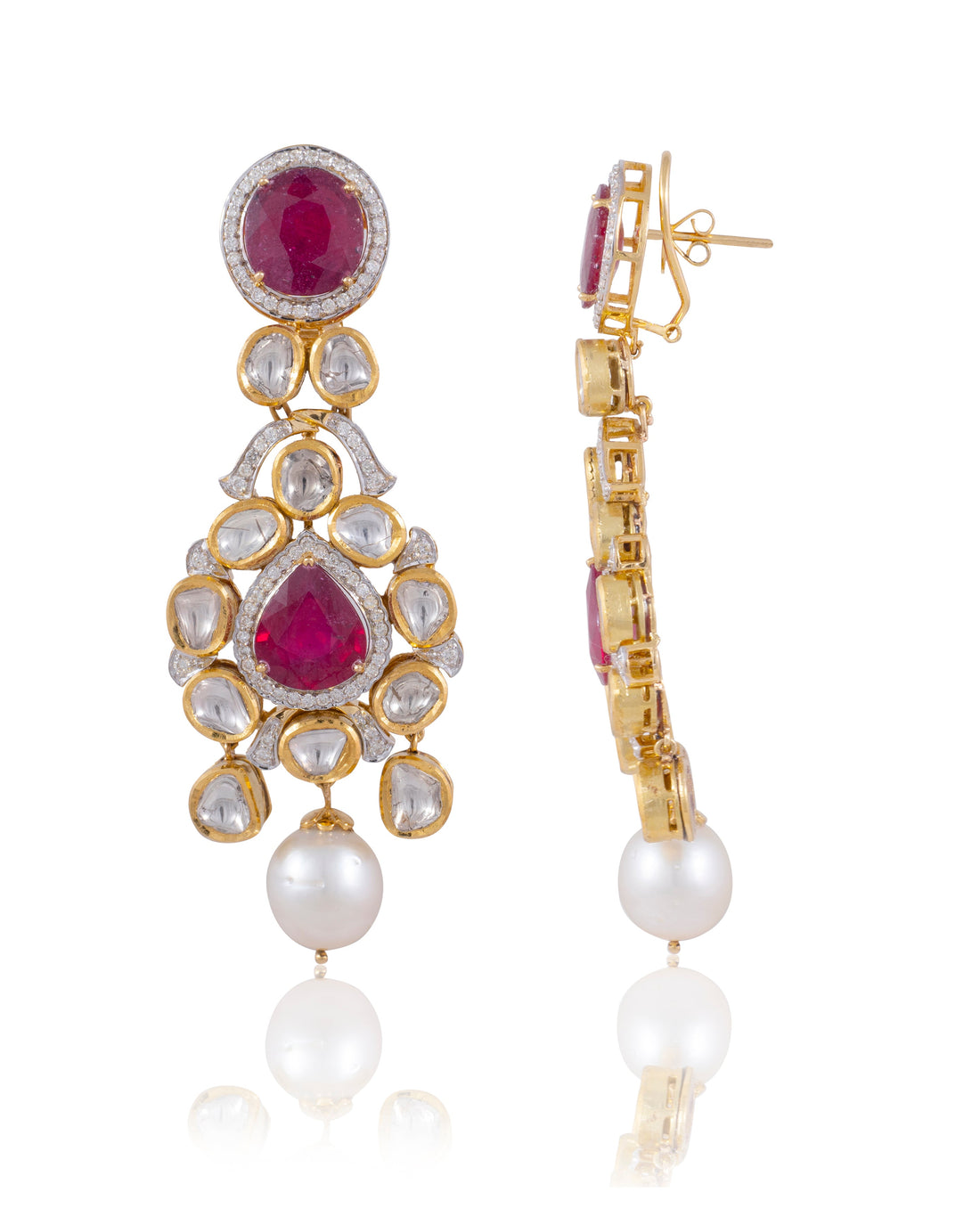 Oviyaa Polki And Diamond Tops