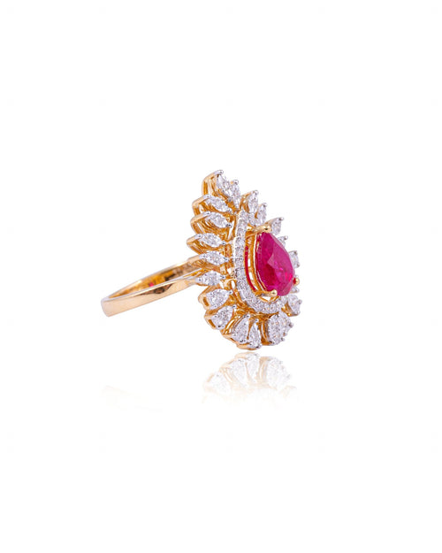 Manjari Diamond Ring