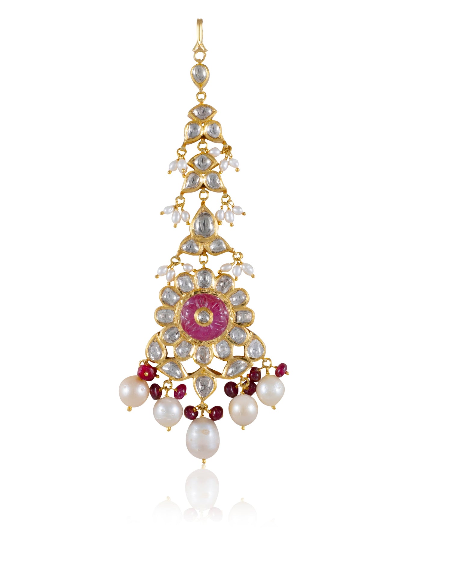 Saniya Jadau Polki Maang tikka