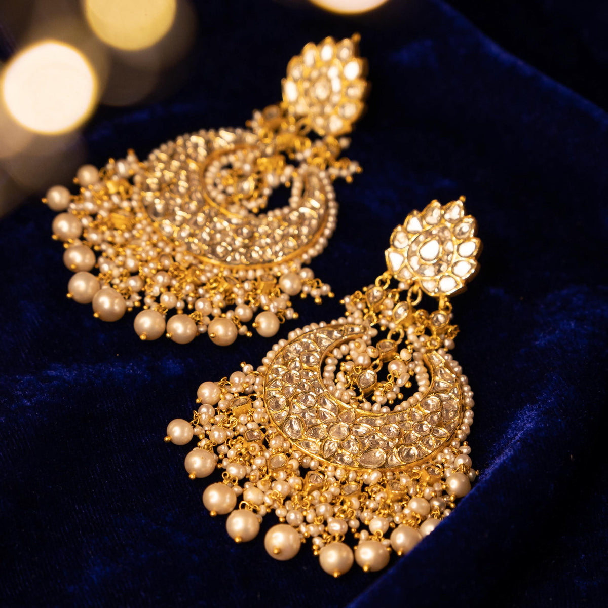 Zahara Polki Chandbalis