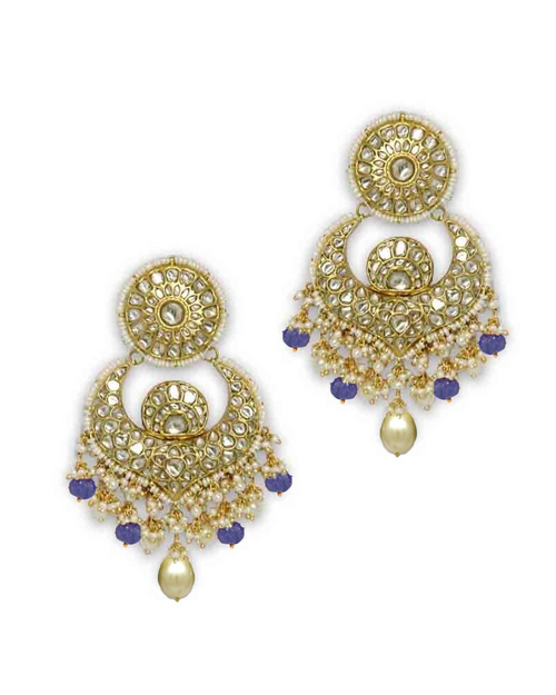 Meenal Polki Chandbalis