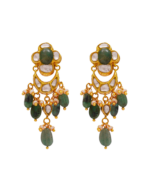 Ghizlan Polki Chandbalis