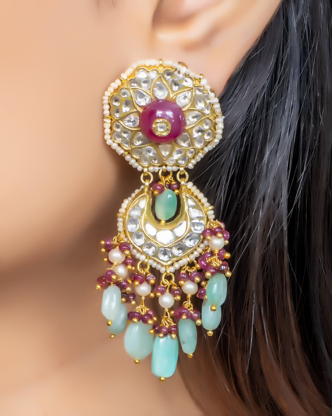 Kalpeshi Choker and Ruchika Chandbalis Polki Set