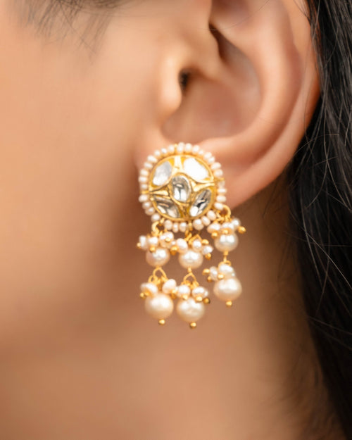 Sheeza Choker And Swati Tops Polki Set