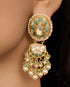 Radhika Polki Long Earrings
