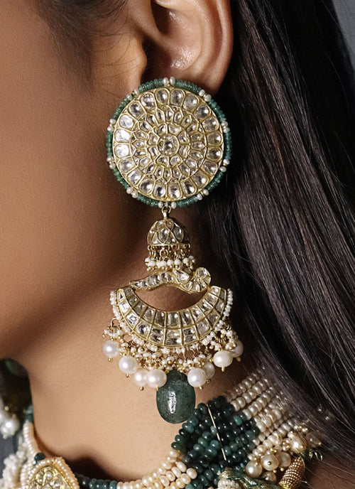 Hannah Polki Jhumkas